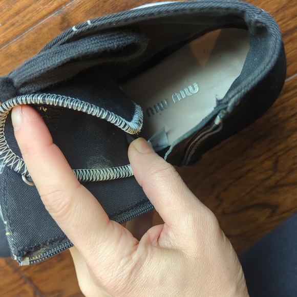 RARE! Miu Miu Club kitten heel sneaker - Picture 12 of 14